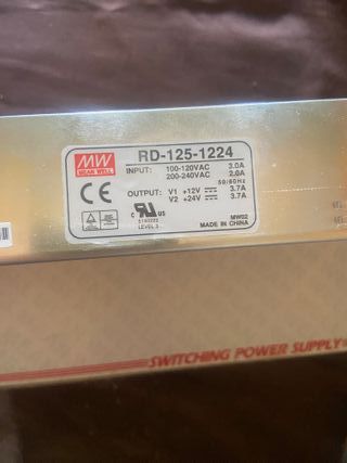 Fuente alimentación MEAN WELL RD-125-1224