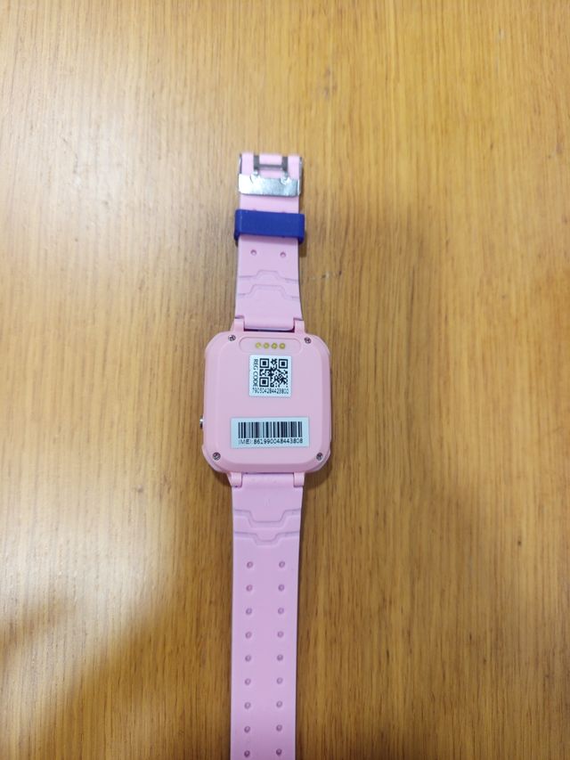 Reloj inteligente infantil rosa y azul