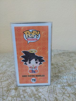 Funko Goku (710) eating noodles. Dragon ball