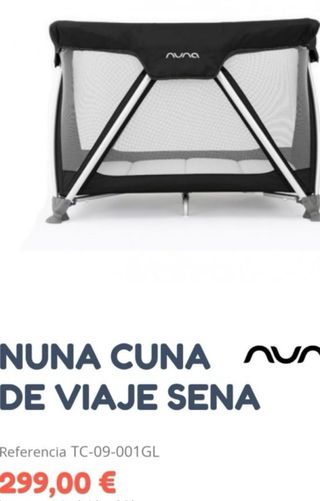 Cuna viaje Nuna + colchón