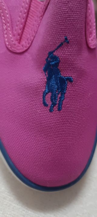 Mocassini Ralph Lauren bimba n.32 fucsia 