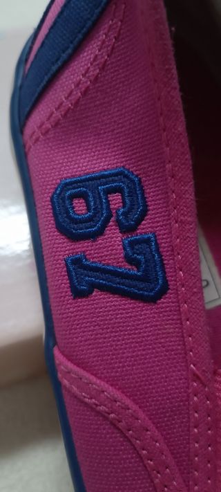 Mocassini Ralph Lauren bimba n.32 fucsia 