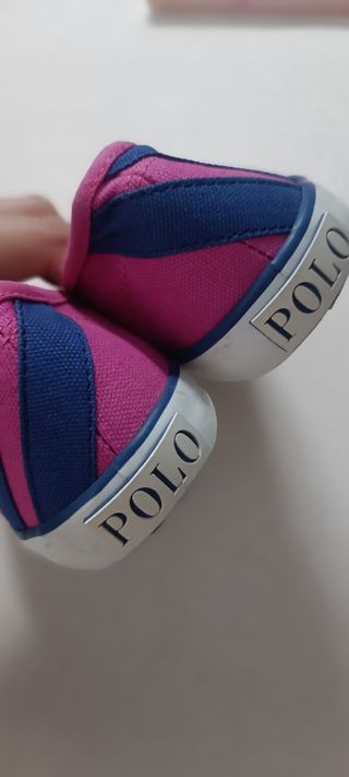 Mocassini Ralph Lauren bimba n.32 fucsia 