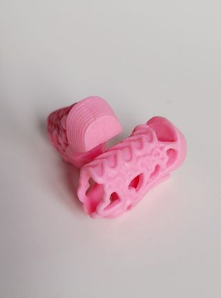 Barbie scarpe: tronchetto spuntato rosa