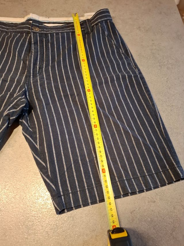 Pantaloncini Key Up a righe uomo 48-50