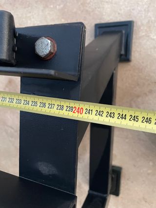 Soporte mancuernas 2 alturas