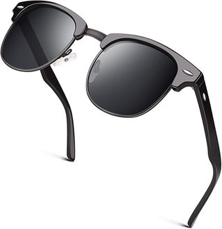 GQUEEN Gafas de Sol Hombre Mujer Polarizadas Clasi