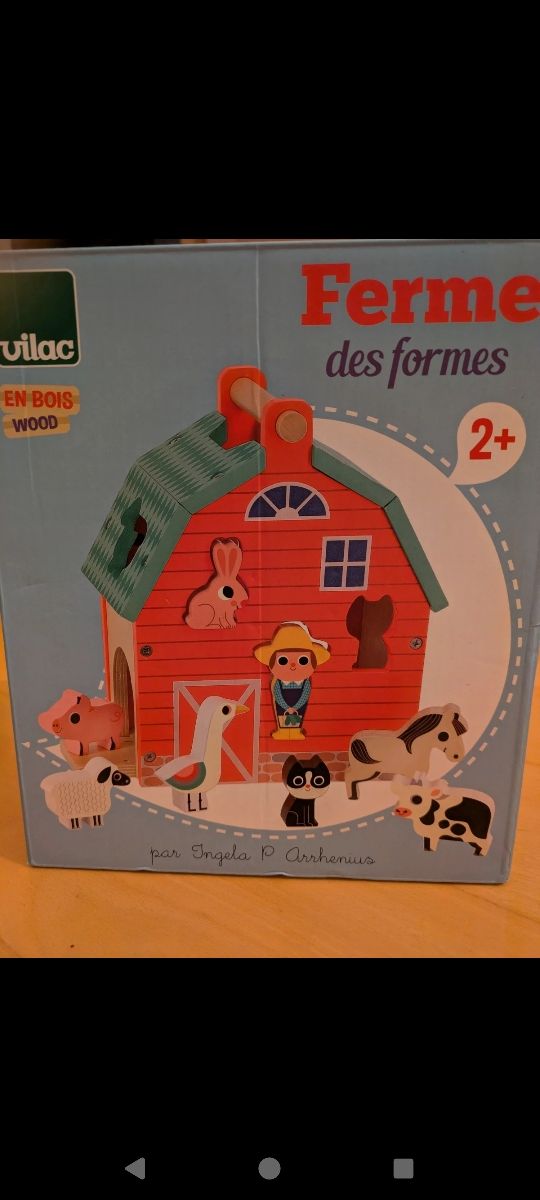 Vilac Granja de formas - Puzzle madera