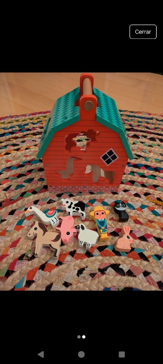 Vilac Granja de formas - Puzzle madera