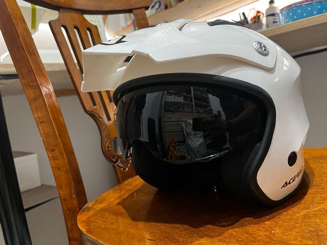 Casco Acerbis Jet blanco