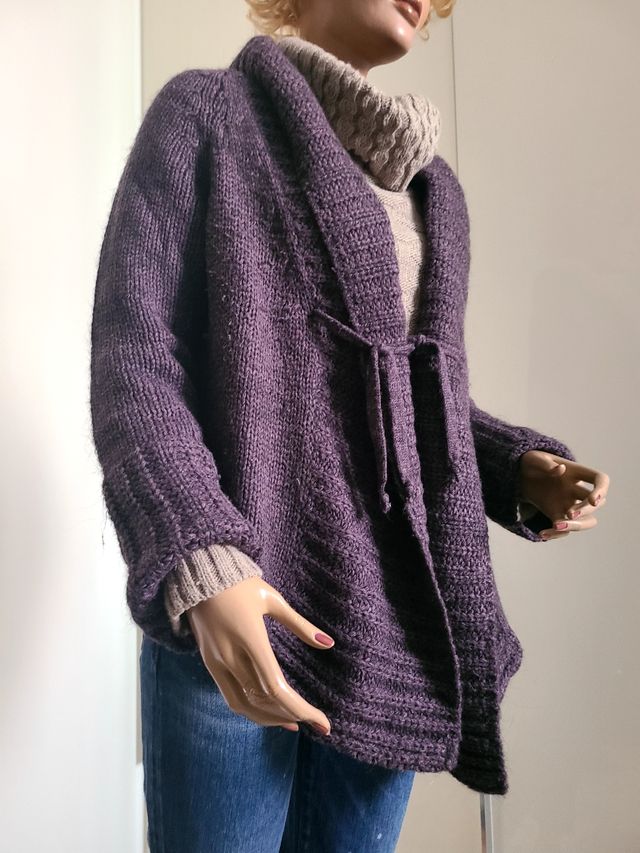 Soprabito Cardigan Lilla
