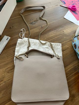 Bolso Furla rosa clarito piel - Auténtico