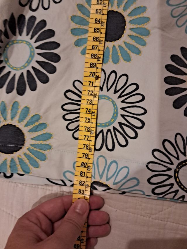 Vestido blanco y azul - verano