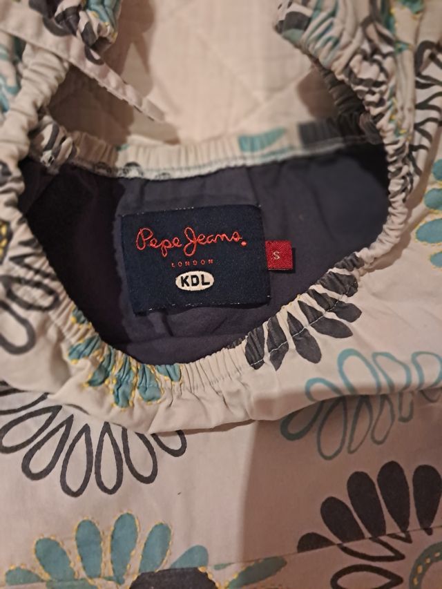 Vestido blanco y azul - verano