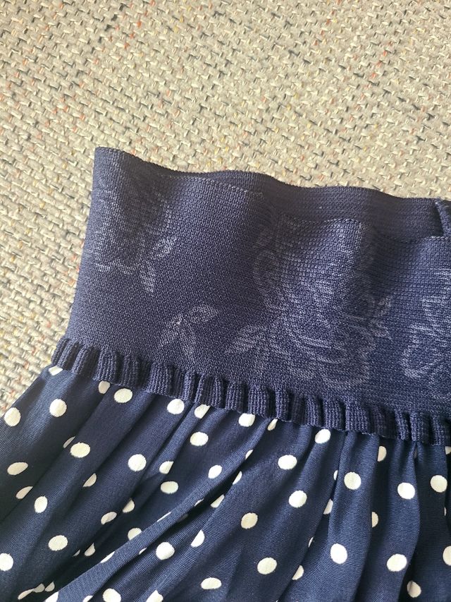 Gonna a pois vintage