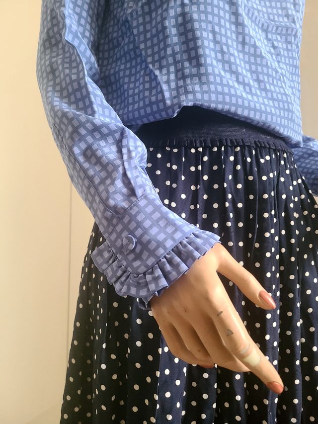 Gonna a pois vintage