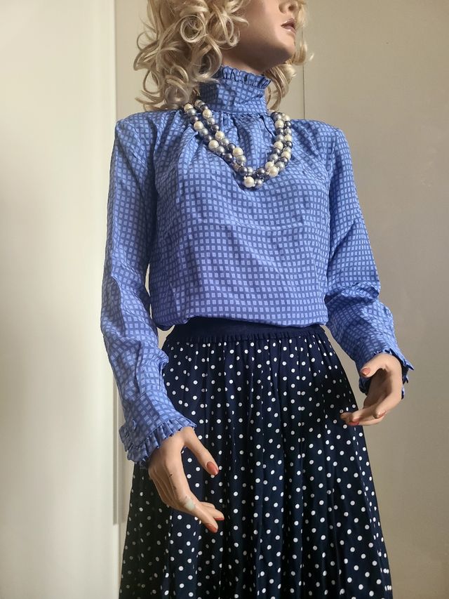 Gonna a pois vintage