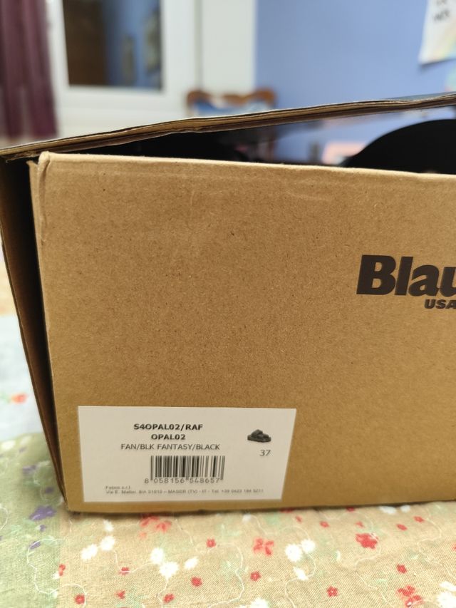 Sandalias plataforma Blauer negras