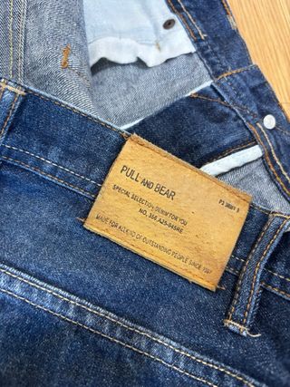 Bermuda vaquera Pull & Bear, Talla 42 - SOLO ENVÍO