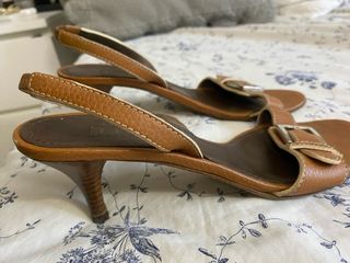 Sandalias tacón Loewe marrón