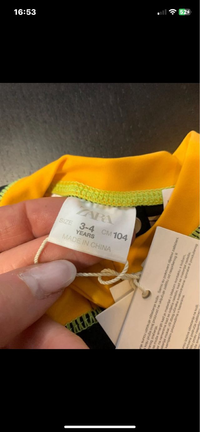 Maglietta Zara bimbo 3-4 anni