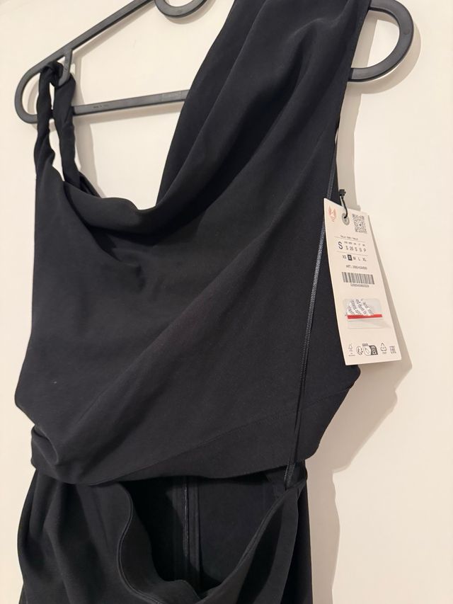 Vestido negro Zara - Talla S
