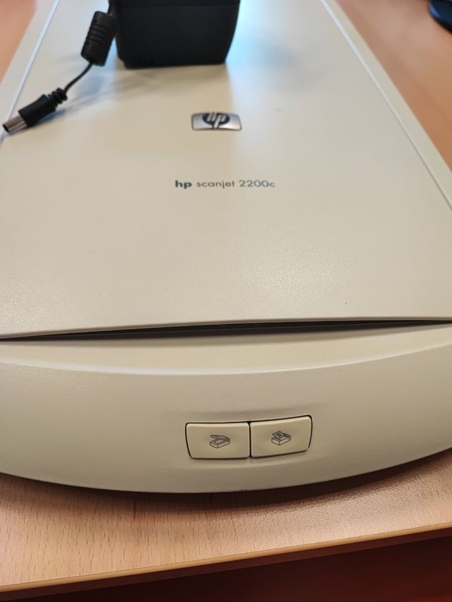 Escáner HP Scanjet 2200c - Blanco
