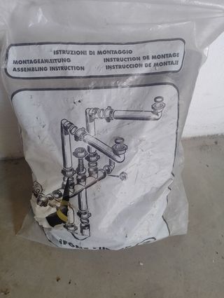 Tuberías fregadero PVC