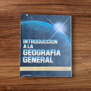 Introducción a la geografía genera