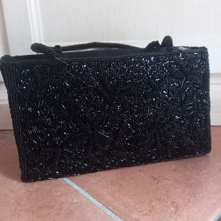 Borsetta nera elegante -  per serate speciali