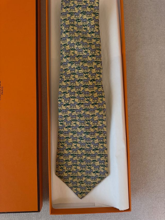 Corbata Hermes Zebras