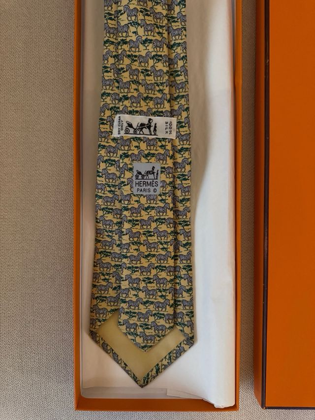 Corbata Hermes Zebras