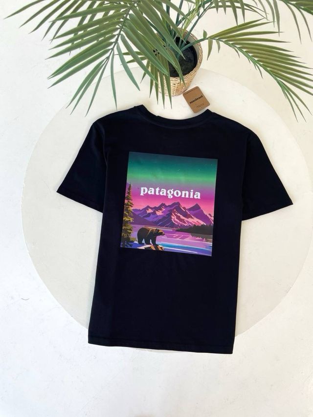 Patagonia: Camiseta - Negro