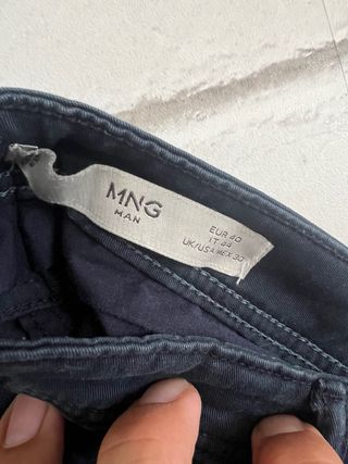 Shorts Mango azul marino - Talla M