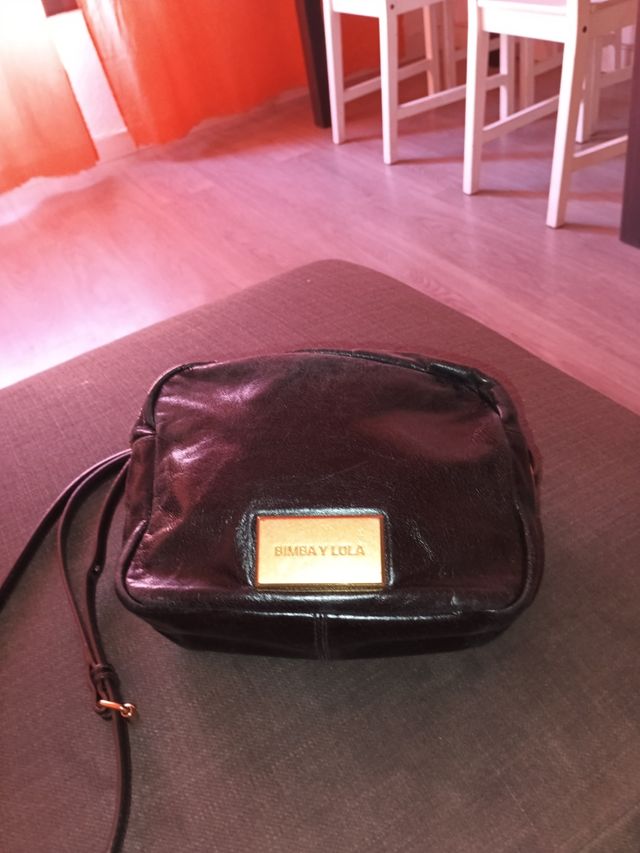 Bolso negro de mano i hombro