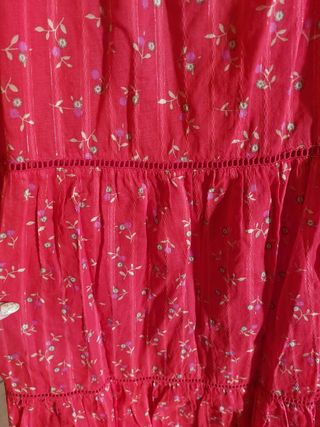 Vestito lungo ASOS rosso XL