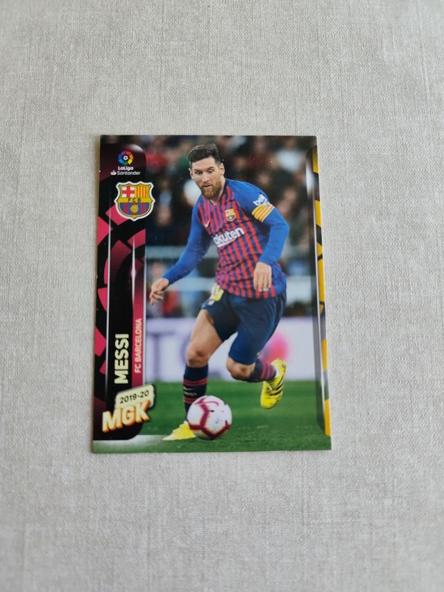 Cromo Messi FC Barcelona 2019-20