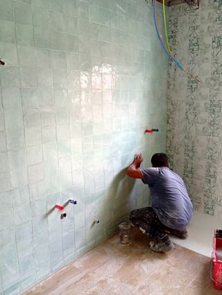 Azulejos baño - Solados alicatados