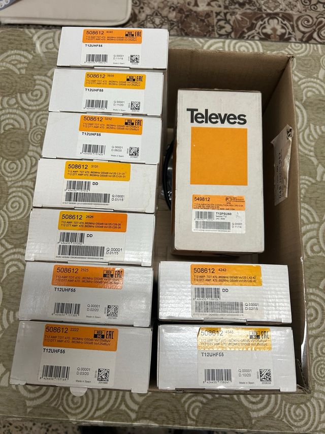 Televes 508612 - 12 Módulos