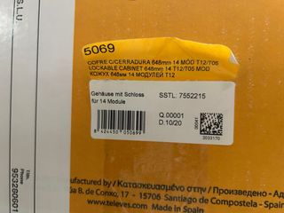 Televes 508612 - 12 Módulos