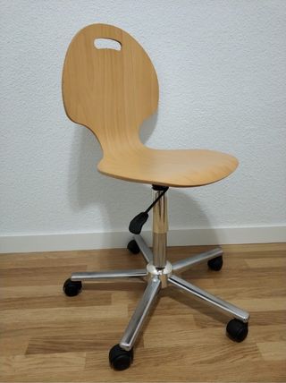Silla giratoria madera haya