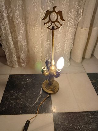 Lampara antigua de altar