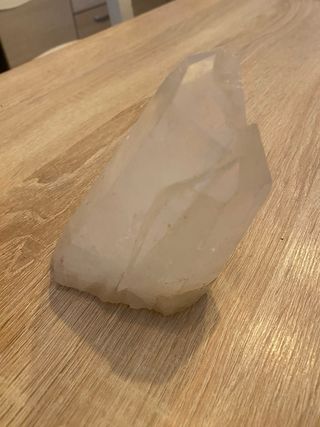 Geode di quarzo trasparente