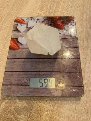 Geode di quarzo trasparente