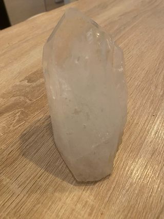 Geode di quarzo trasparente