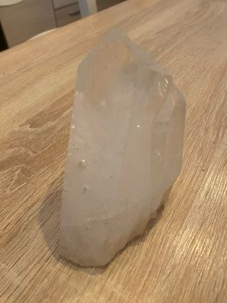 Geode di quarzo trasparente