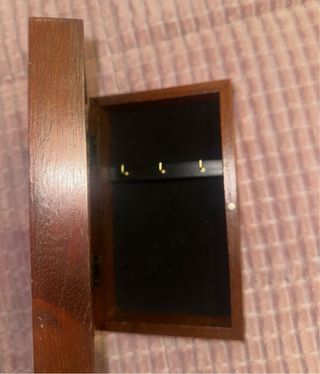 Scatola portachiavi in legno - marrone