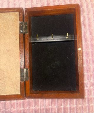 Scatola portachiavi in legno - marrone
