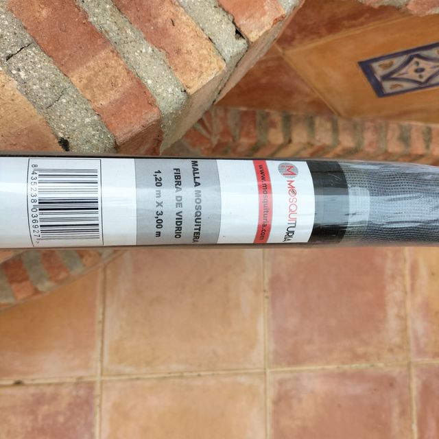Malla Mosquitera Fibra Vidrio 1.2x3m