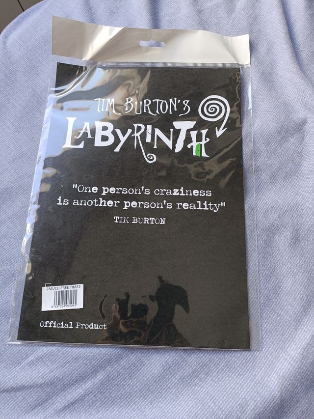 Lámina Tim Burton Labyrinth (Expo 2024)